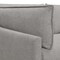 Armen Living Juliett 80" Modern Gray Fabric Sofa with Power Footrest LCJU3GREY - alternate 4